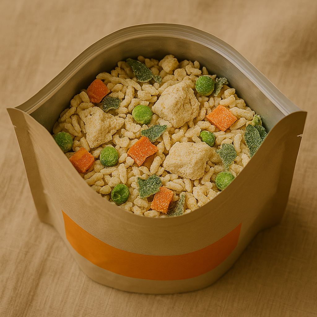 Dehydrated or Freeze-Dried Meals