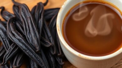 Rich Aroma of vanilla bean indonesia